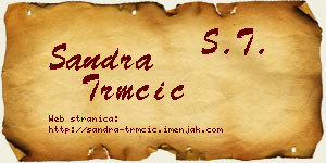 Sandra Trmčić vizit kartica
